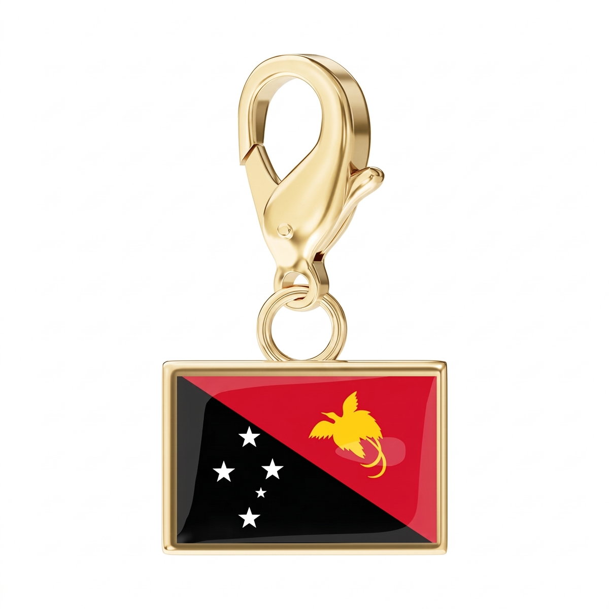 EveryPlace - 18K Gold Plated Flag Charms