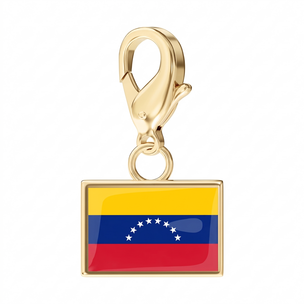 EveryPlace - 18K Gold Plated Flag Charms