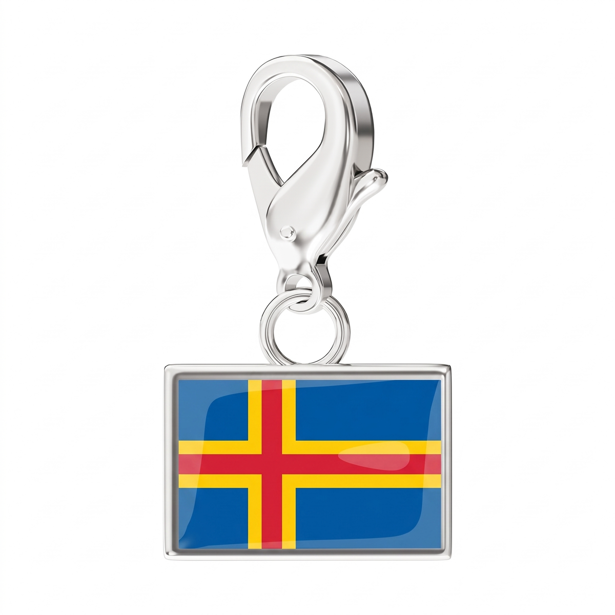 EveryPlace - Premium 316L Stainless Steel Flag Charms
