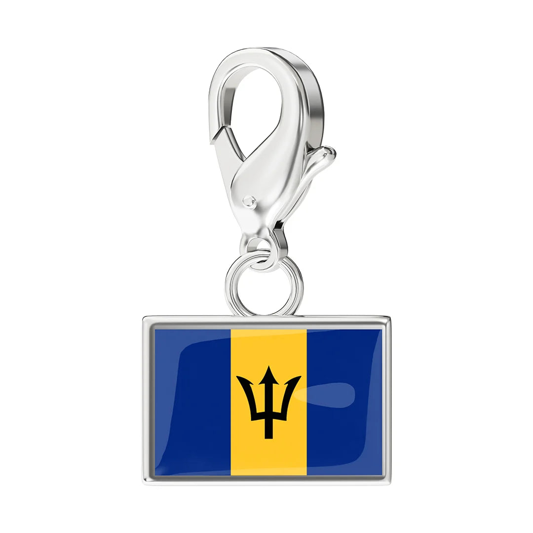 EveryPlace - Premium 316L Stainless Steel Flag Charms