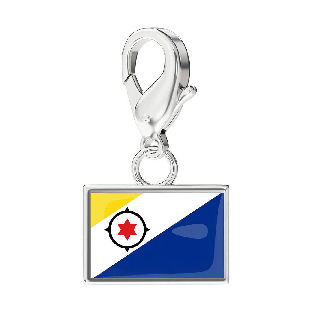 EveryPlace - Premium 316L Stainless Steel Flag Charms