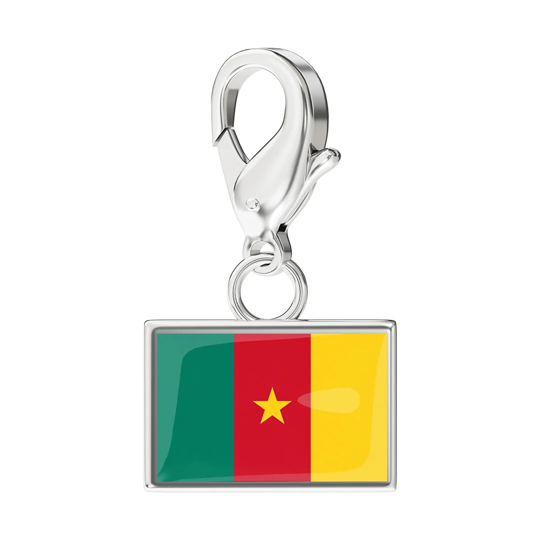 EveryPlace - Premium 316L Stainless Steel Flag Charms