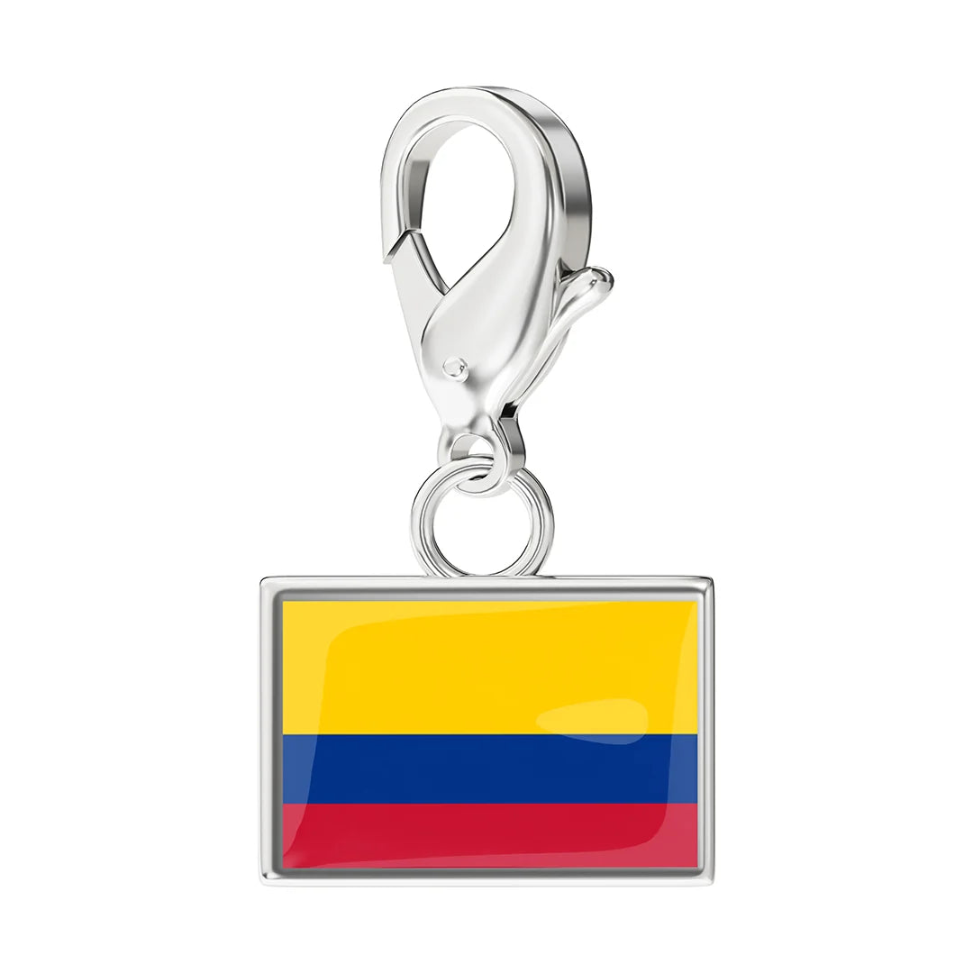 EveryPlace - Premium 316L Stainless Steel Flag Charms