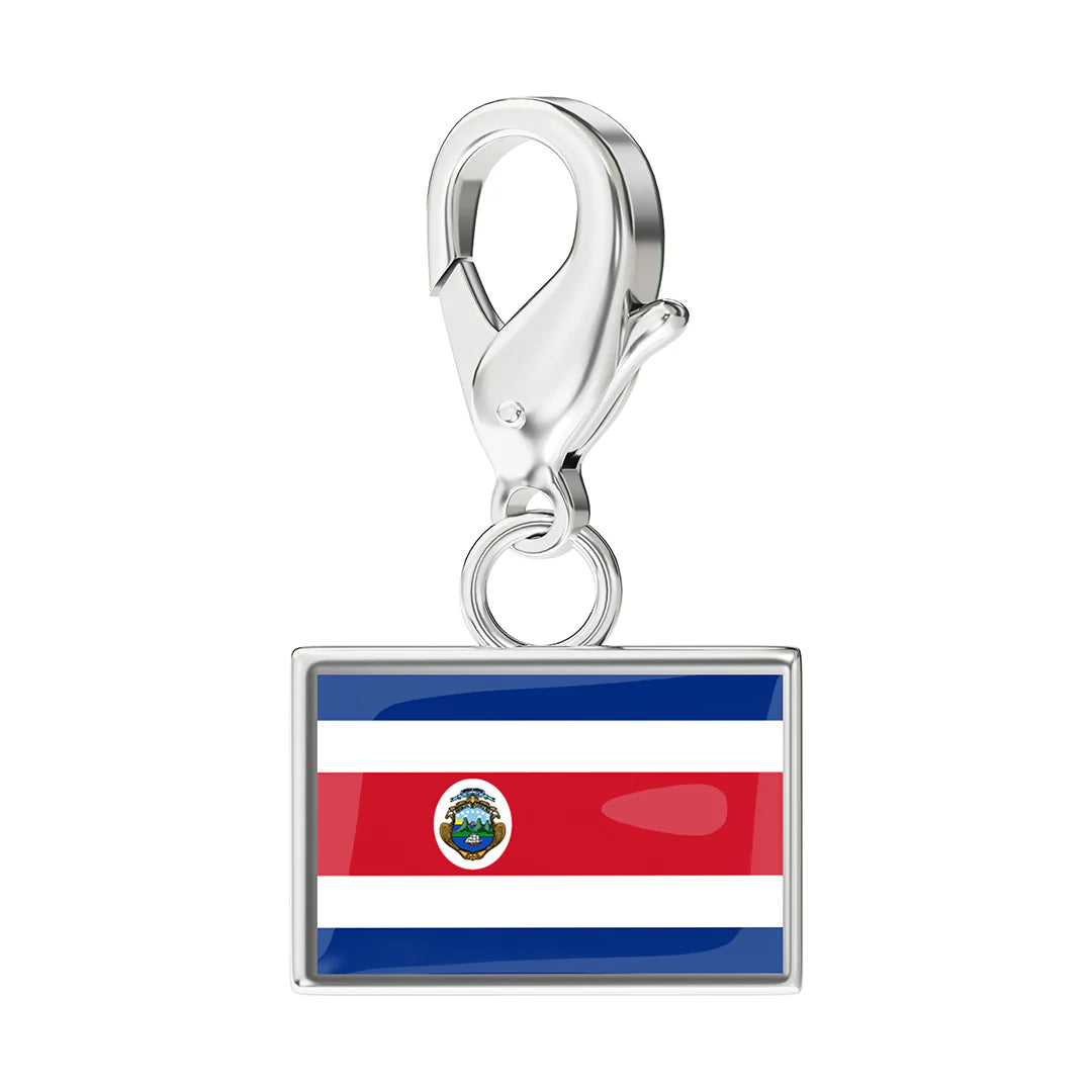 EveryPlace - Premium 316L Stainless Steel Flag Charms