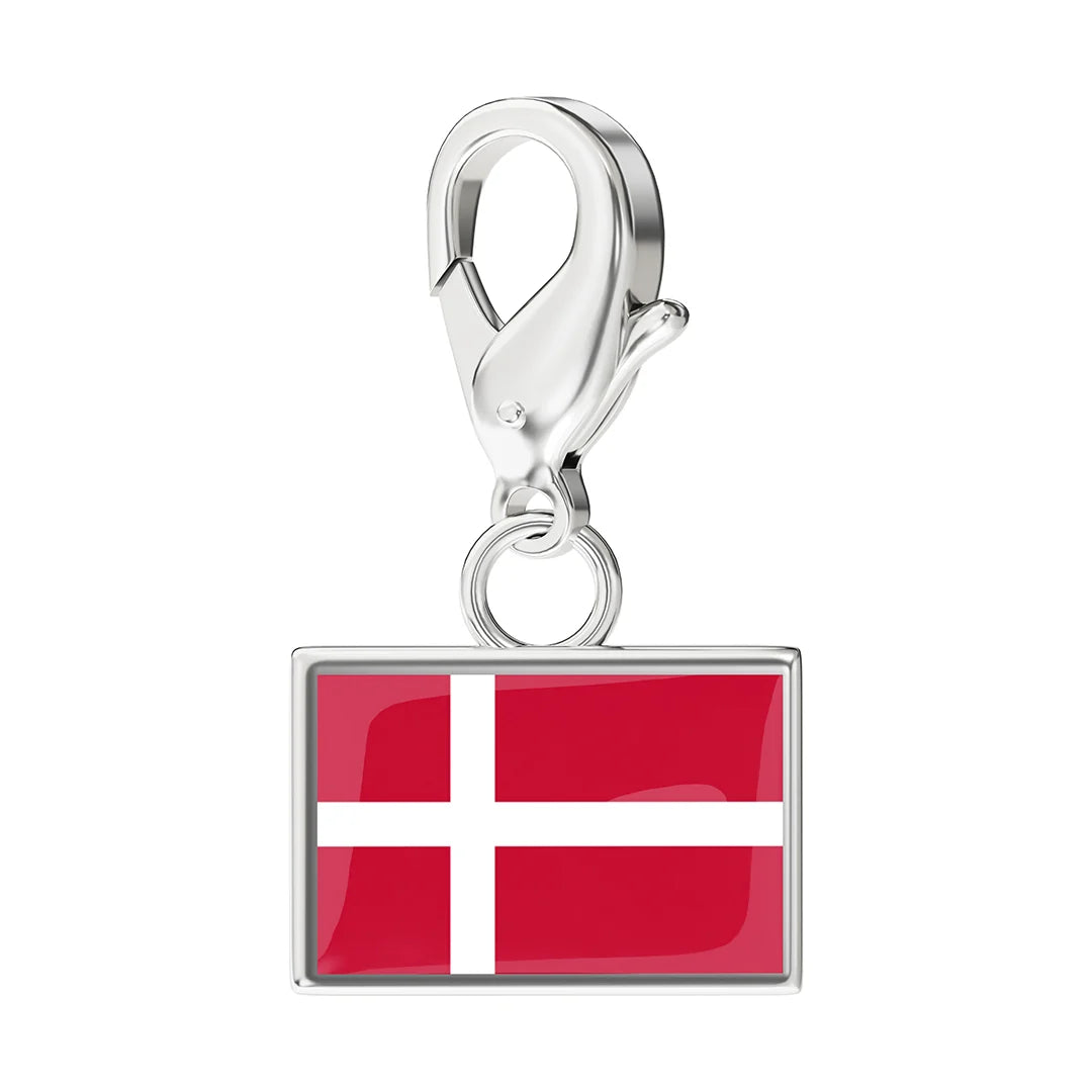 EveryPlace - Premium 316L Stainless Steel Flag Charms