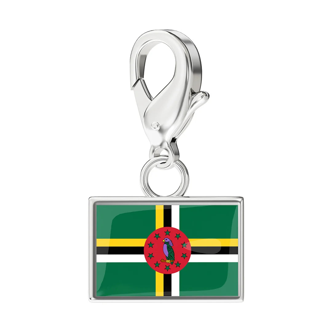 EveryPlace - Premium 316L Stainless Steel Flag Charms