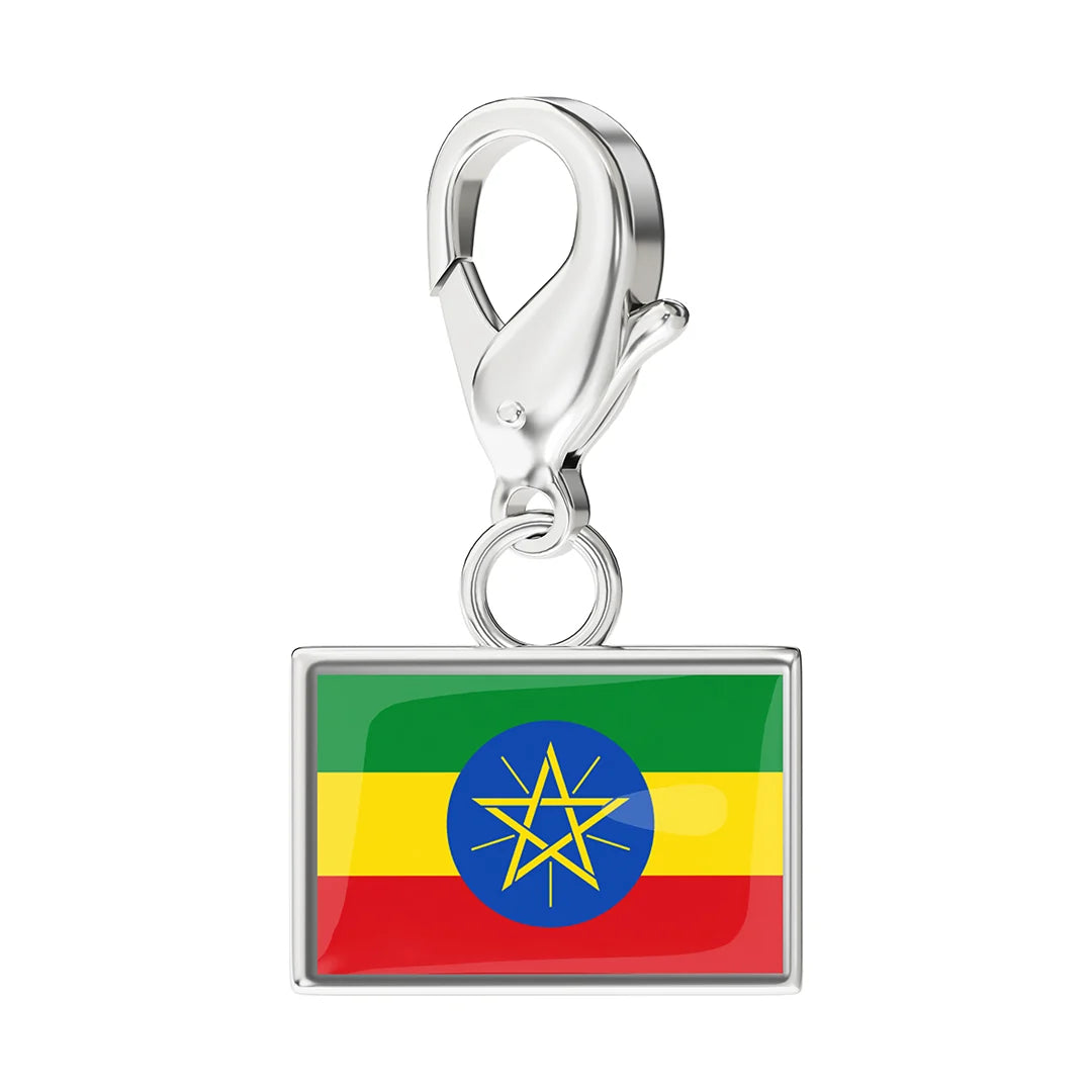 EveryPlace - Premium 316L Stainless Steel Flag Charms