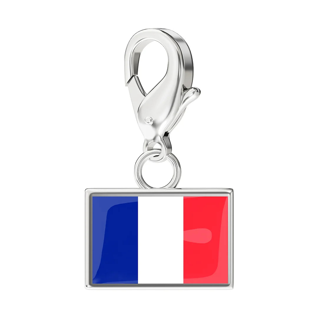 EveryPlace - Premium 316L Stainless Steel Flag Charms