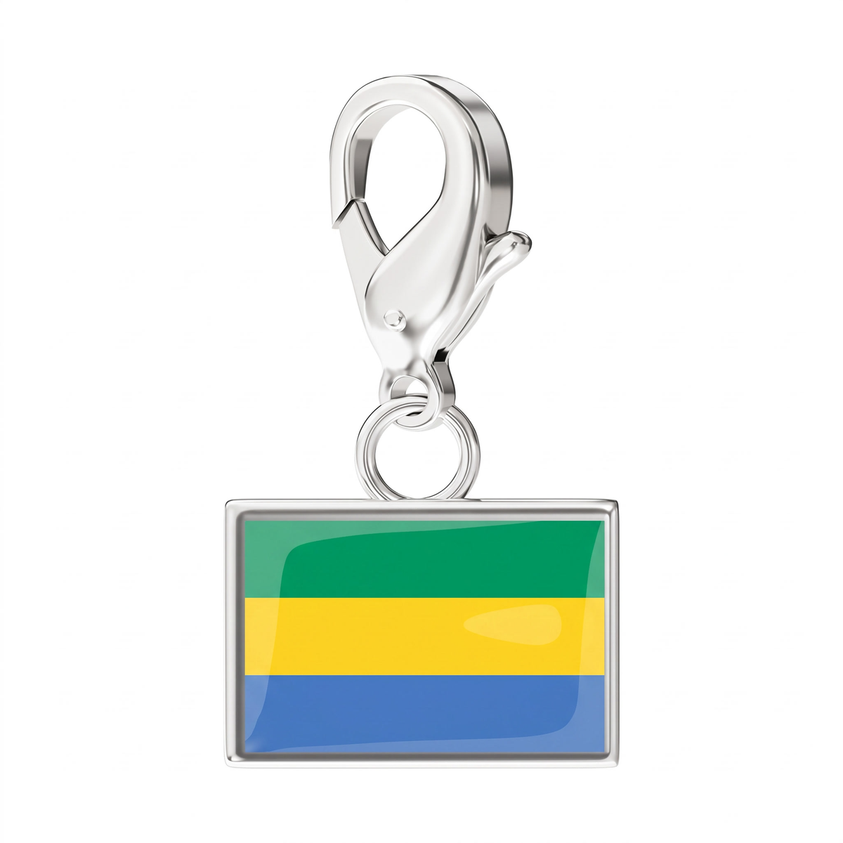 EveryPlace - Premium 316L Stainless Steel Flag Charms
