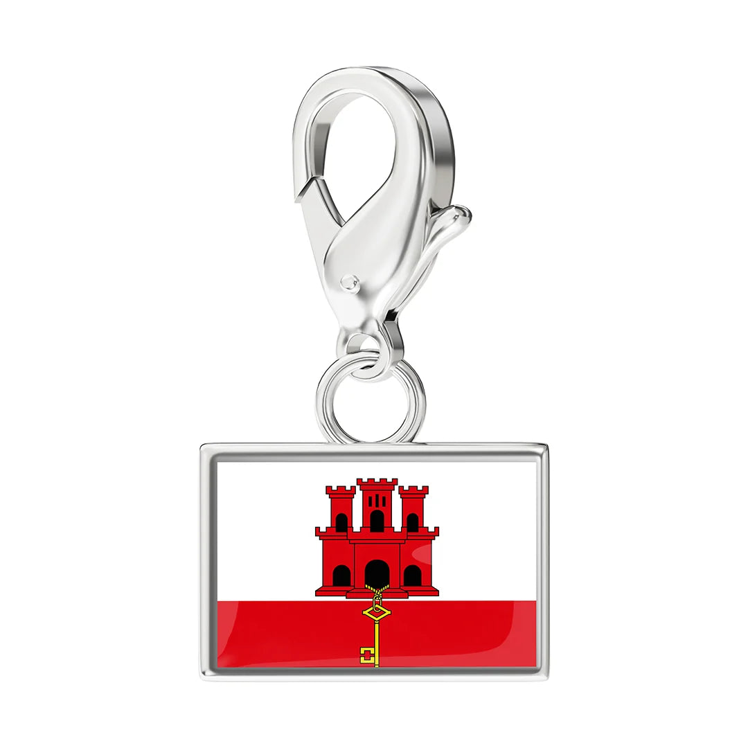 EveryPlace - Premium 316L Stainless Steel Flag Charms