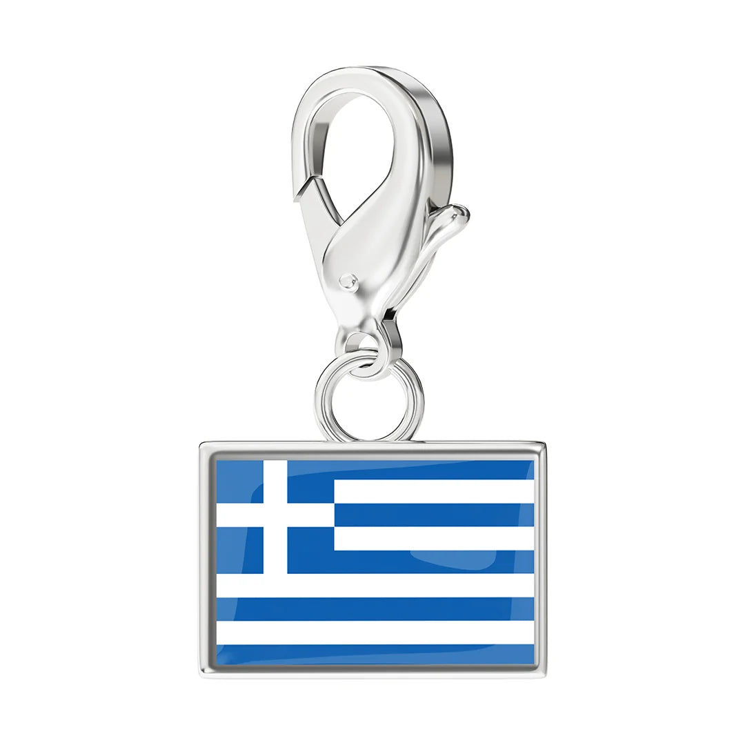 EveryPlace - Premium 316L Stainless Steel Flag Charms