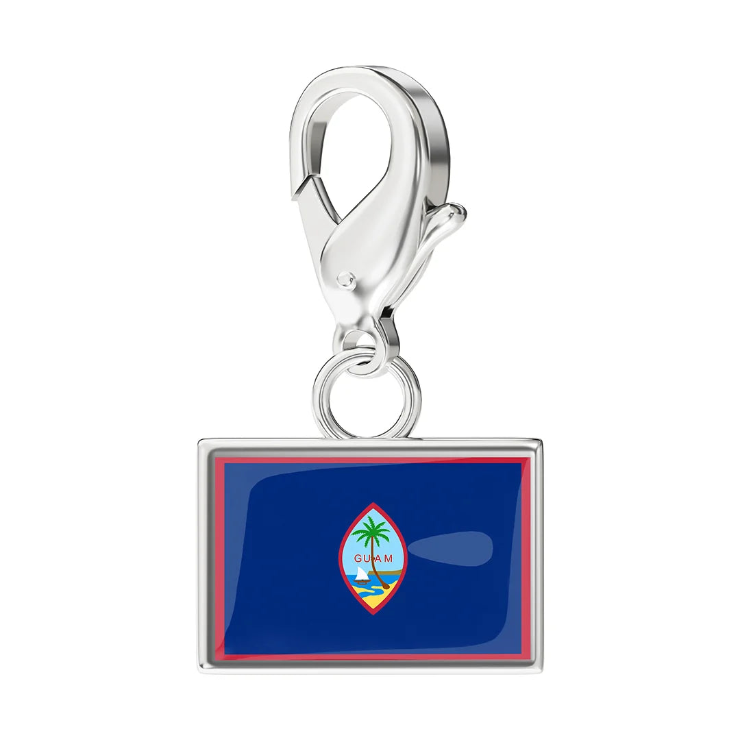 EveryPlace - Premium 316L Stainless Steel Flag Charms