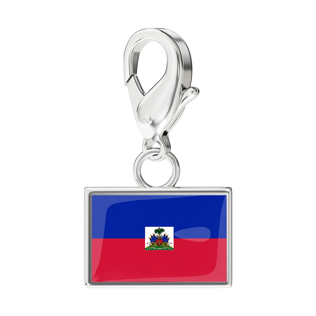EveryPlace - Premium 316L Stainless Steel Flag Charms