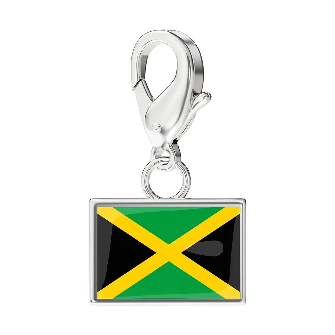 EveryPlace - Premium 316L Stainless Steel Flag Charms