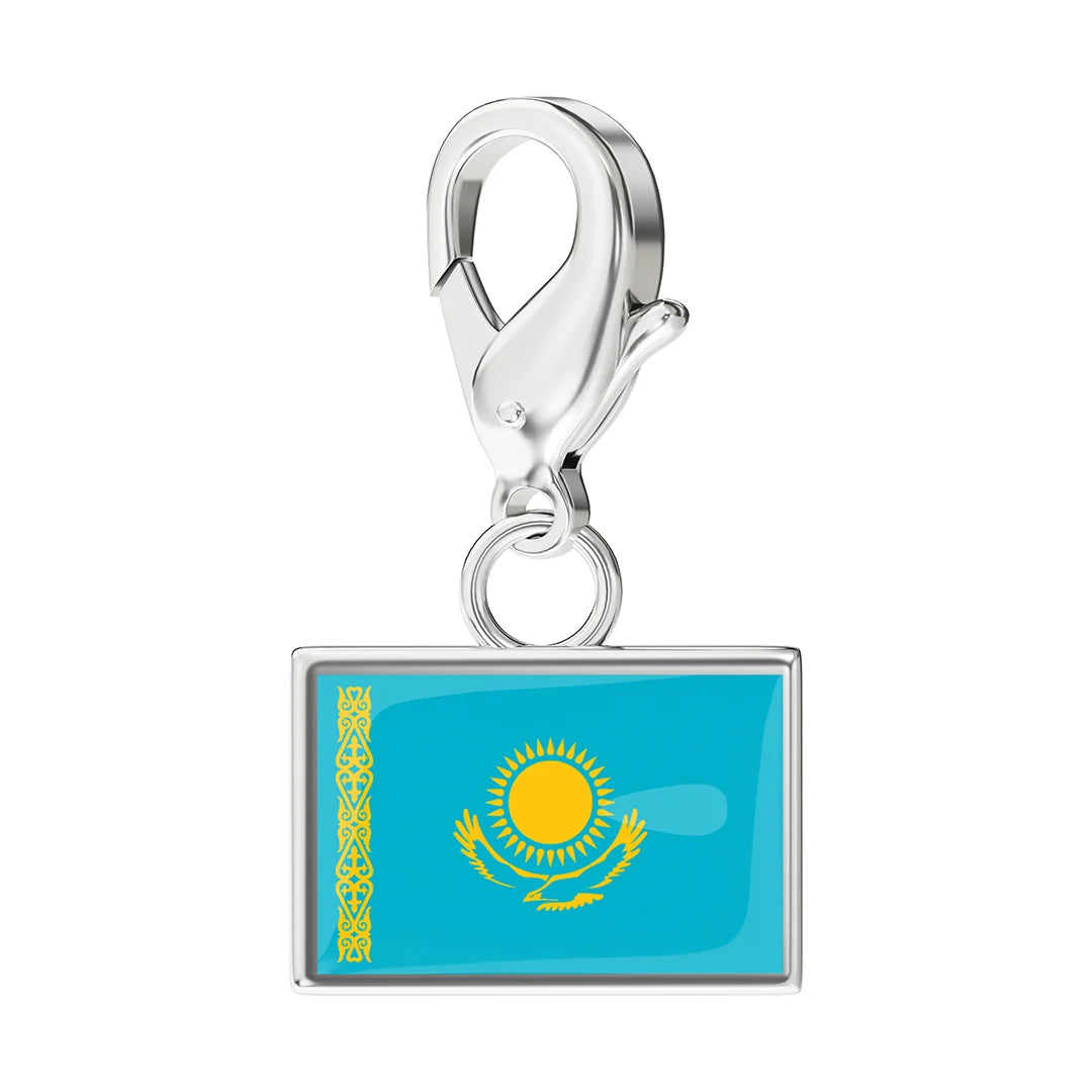 EveryPlace - Premium 316L Stainless Steel Flag Charms