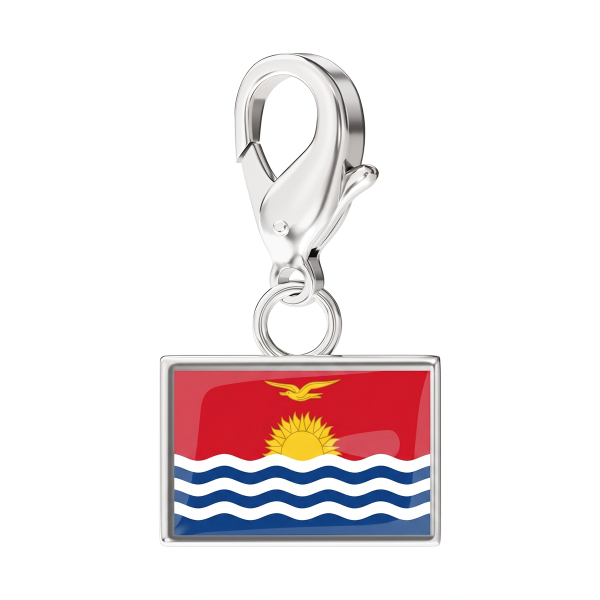 EveryPlace - Premium 316L Stainless Steel Flag Charms