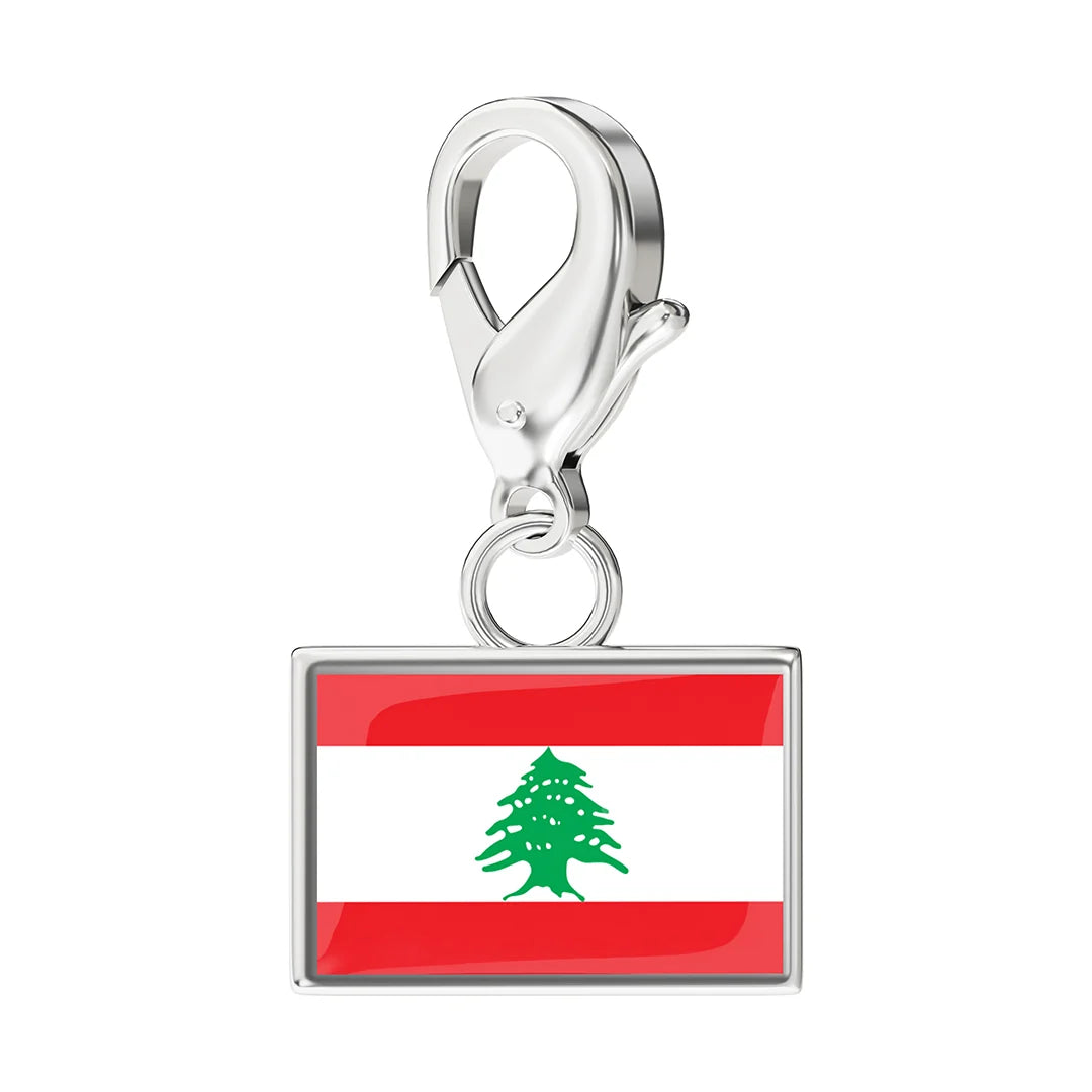 EveryPlace - Premium 316L Stainless Steel Flag Charms
