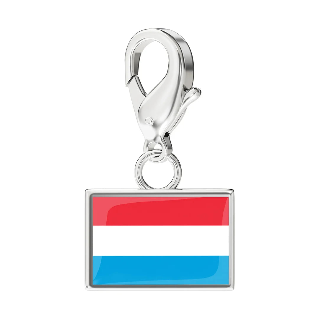 EveryPlace - Premium 316L Stainless Steel Flag Charms