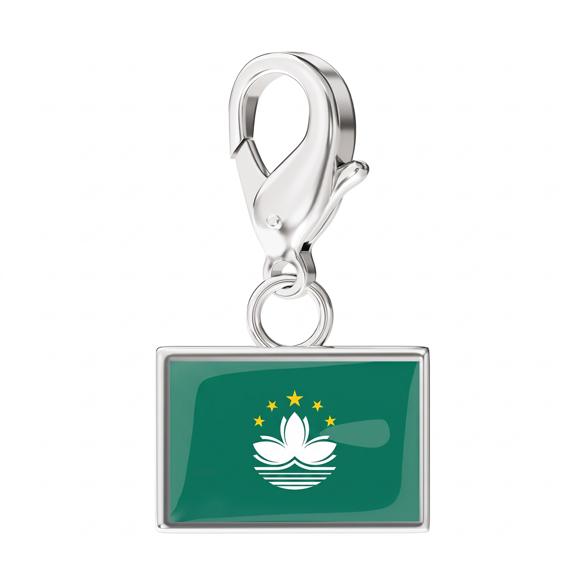 EveryPlace - Premium 316L Stainless Steel Flag Charms