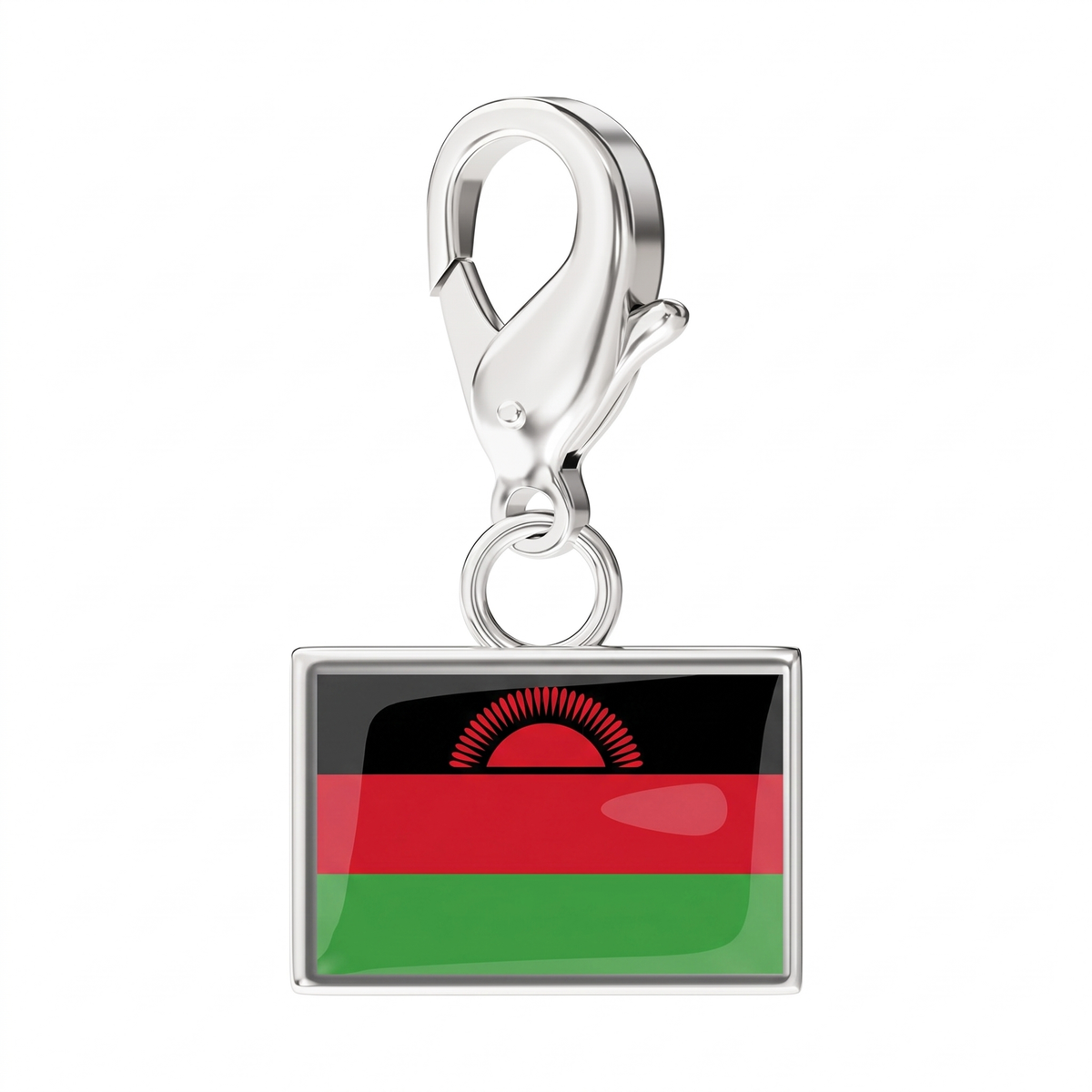 EveryPlace - Premium 316L Stainless Steel Flag Charms