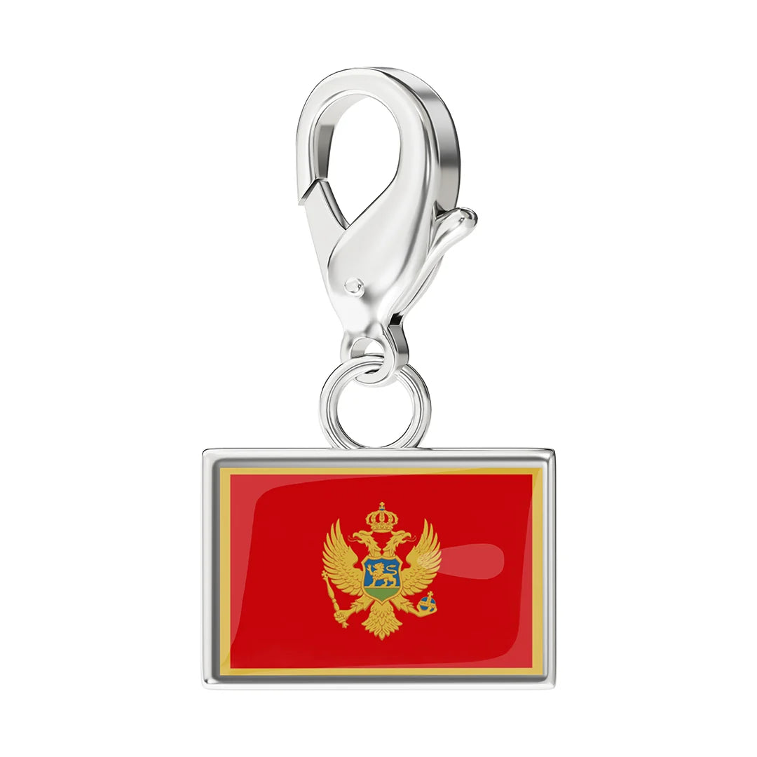 EveryPlace - Premium 316L Stainless Steel Flag Charms