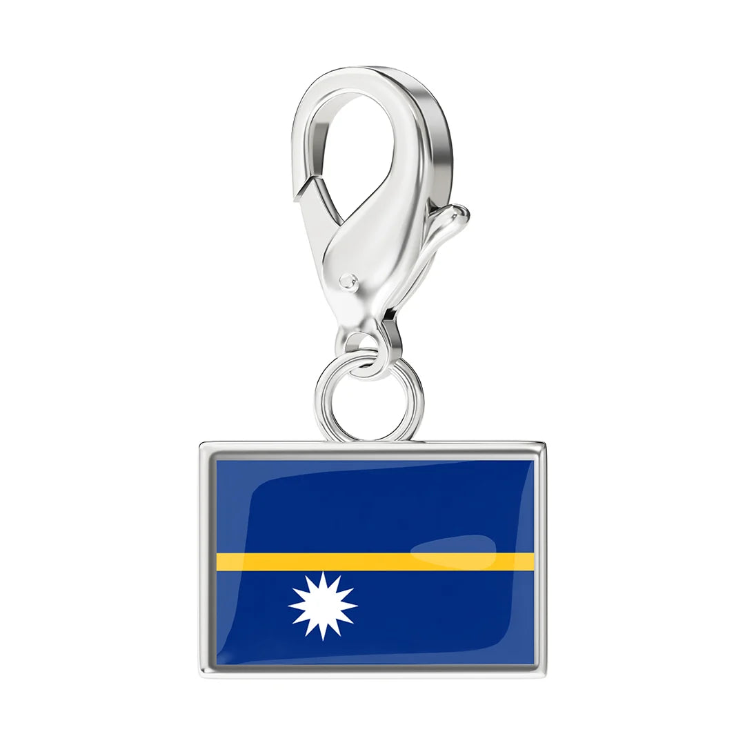 EveryPlace - Premium 316L Stainless Steel Flag Charms