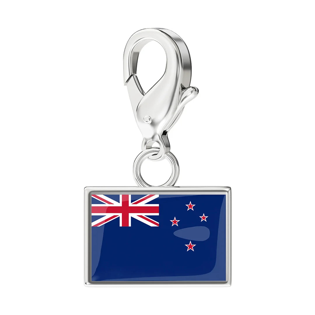 EveryPlace - Premium 316L Stainless Steel Flag Charms
