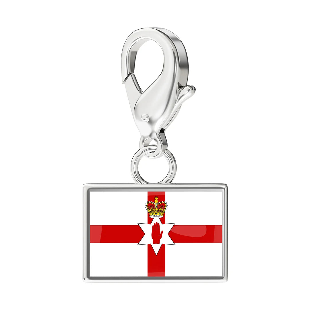 EveryPlace - Premium 316L Stainless Steel Flag Charms