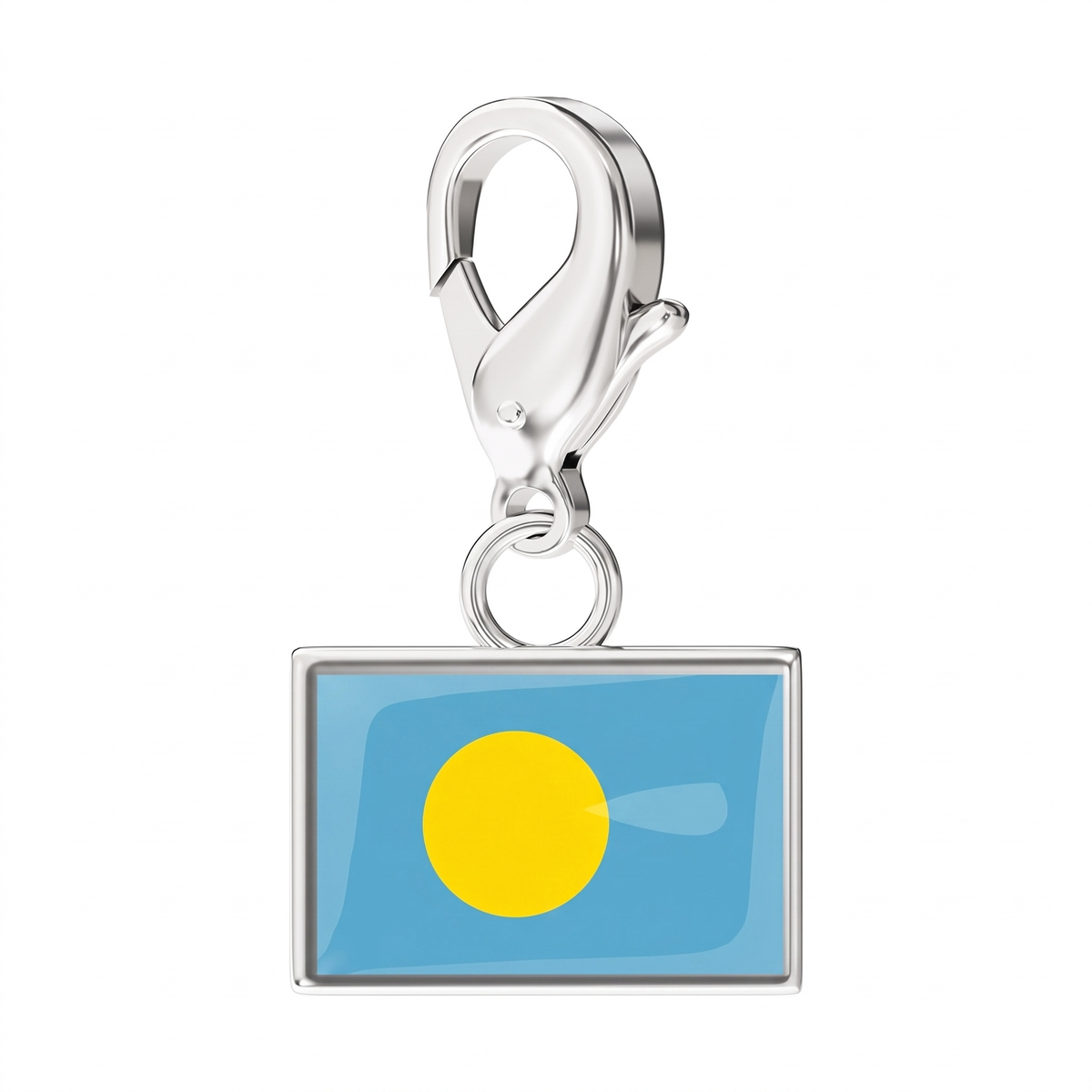 EveryPlace - Premium 316L Stainless Steel Flag Charms
