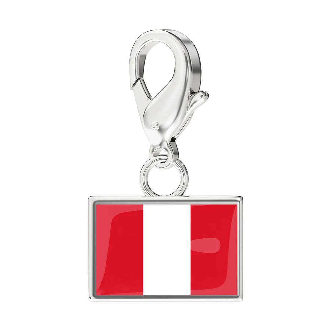 EveryPlace - Premium 316L Stainless Steel Flag Charms