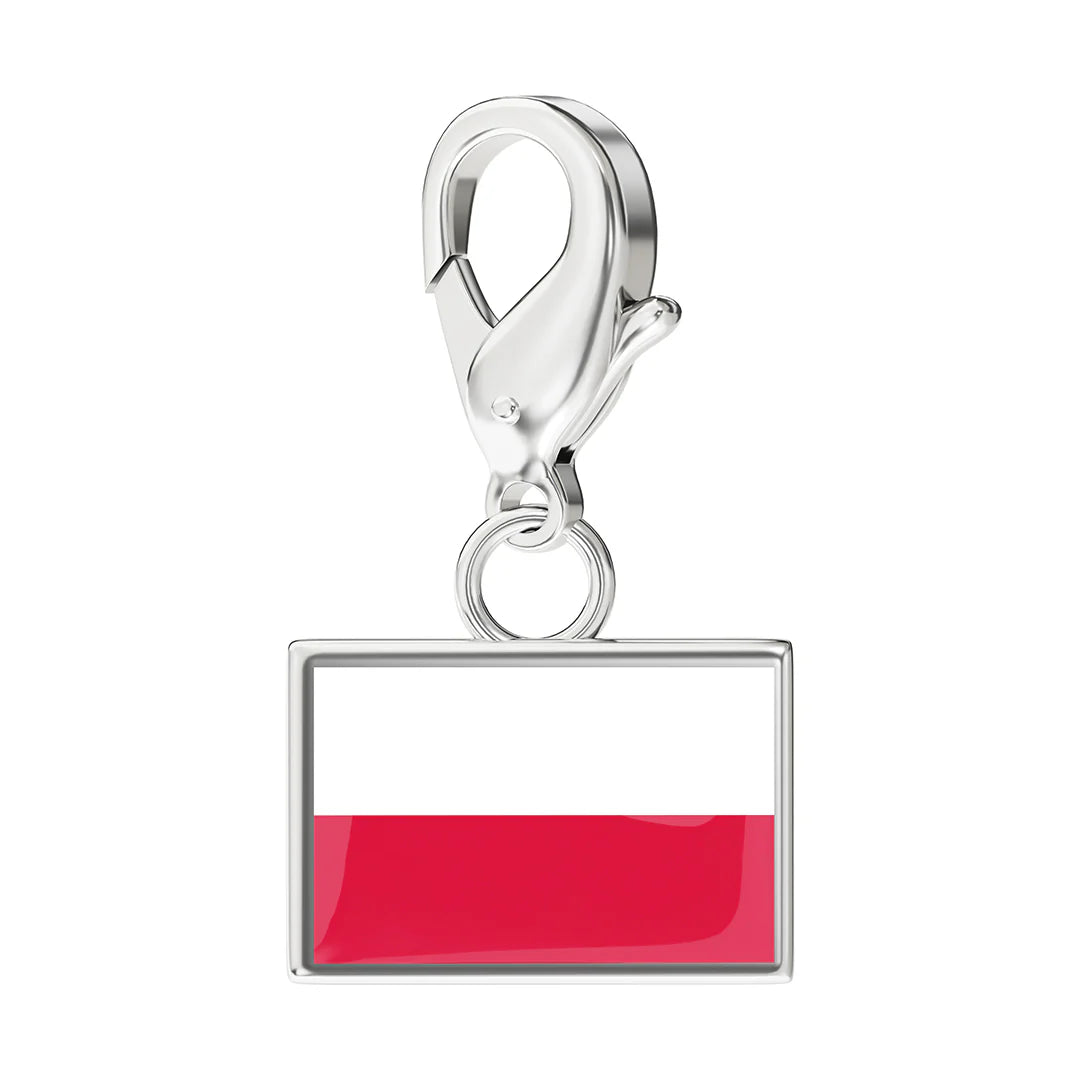 EveryPlace - Premium 316L Stainless Steel Flag Charms