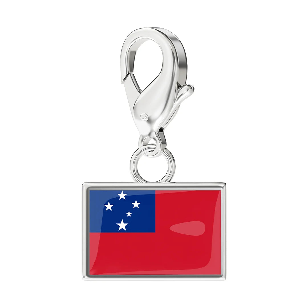 EveryPlace - Premium 316L Stainless Steel Flag Charms