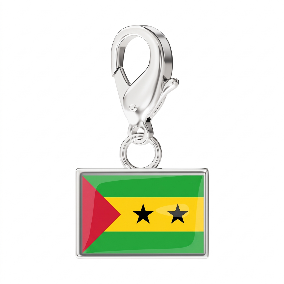 EveryPlace - Premium 316L Stainless Steel Flag Charms