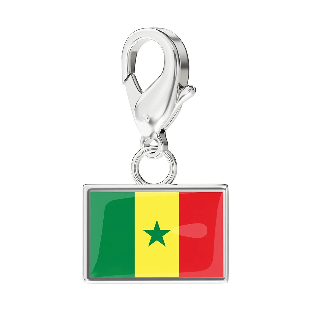 EveryPlace - Premium 316L Stainless Steel Flag Charms