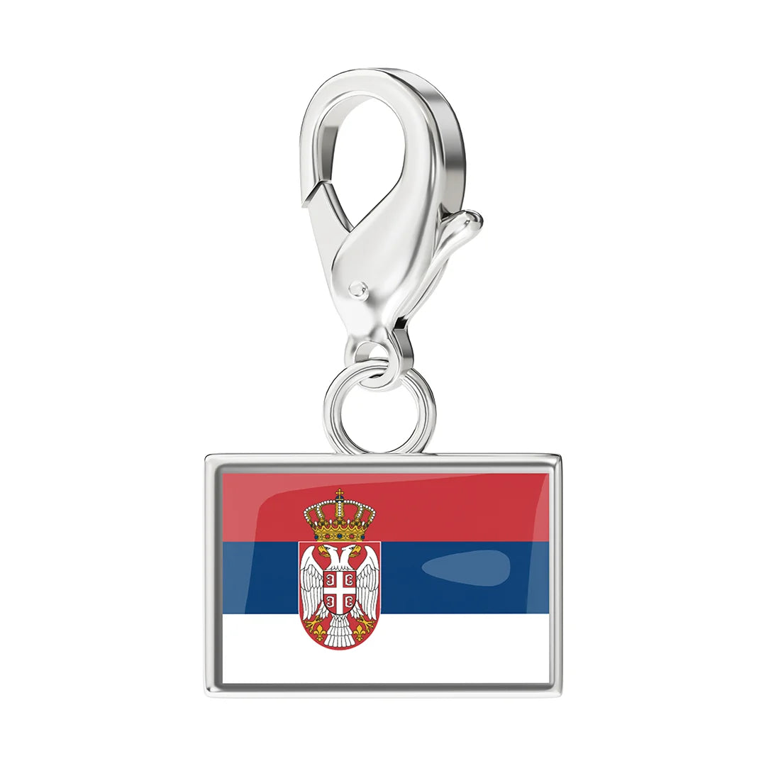 EveryPlace - Premium 316L Stainless Steel Flag Charms