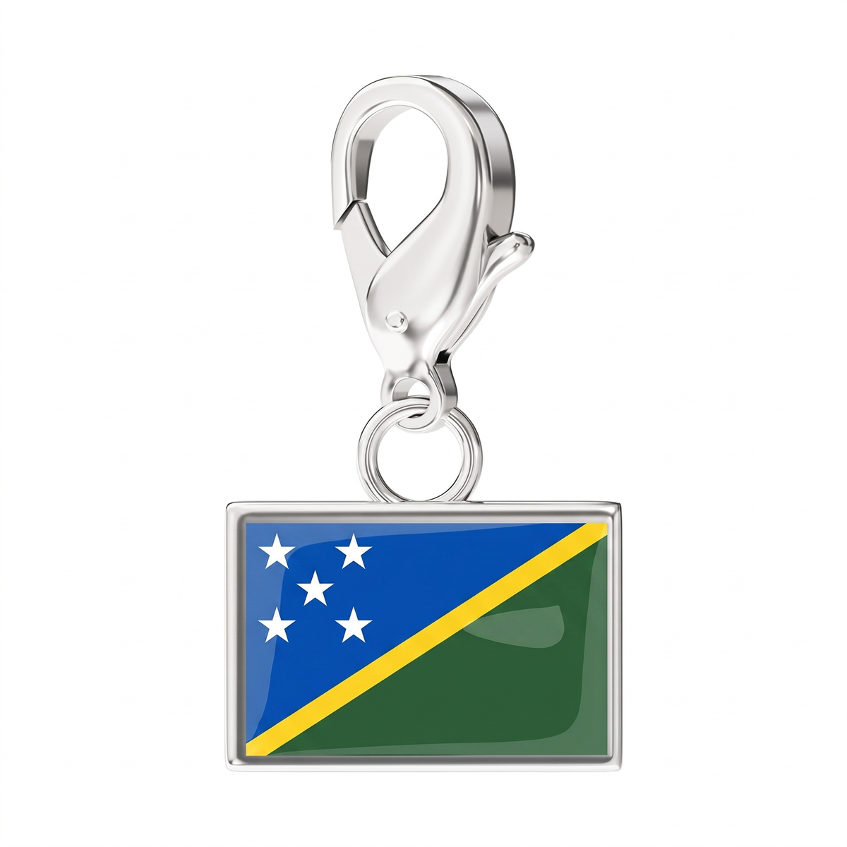 EveryPlace - Premium 316L Stainless Steel Flag Charms