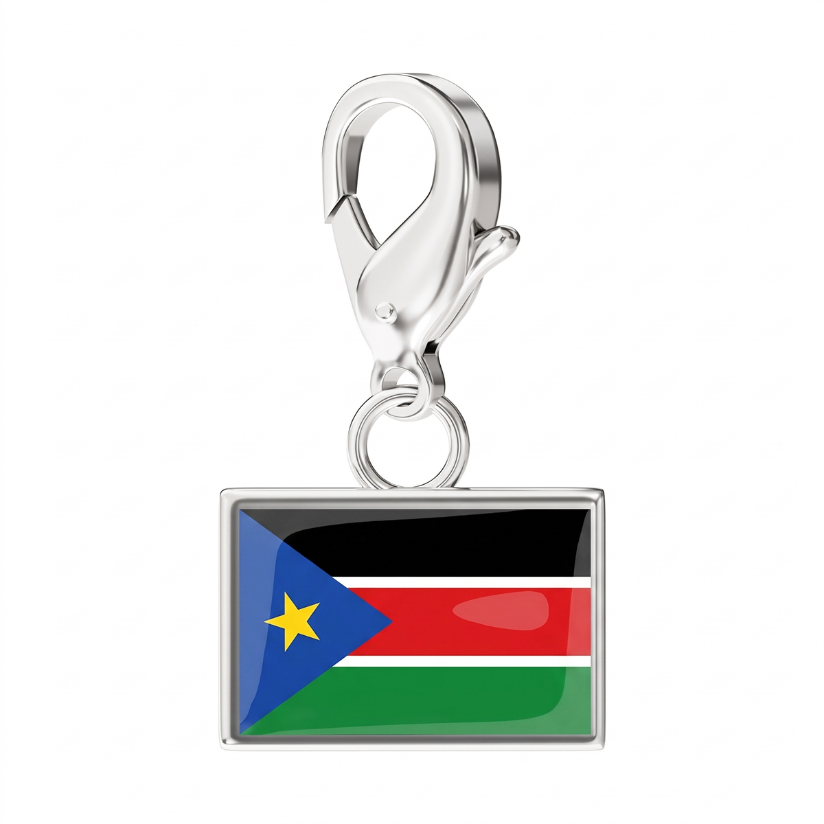 EveryPlace - Premium 316L Stainless Steel Flag Charms