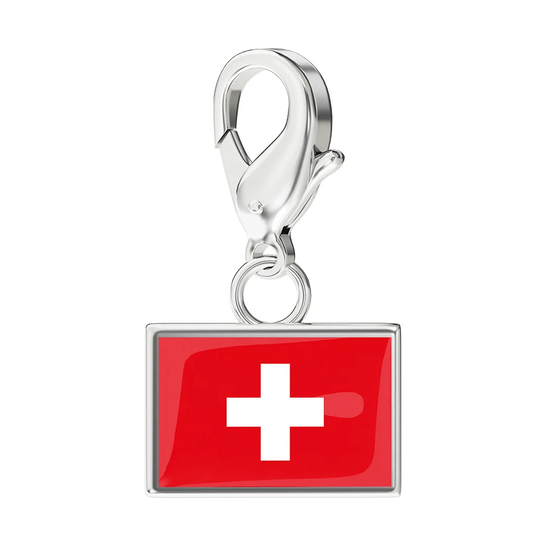 EveryPlace - Premium 316L Stainless Steel Flag Charms