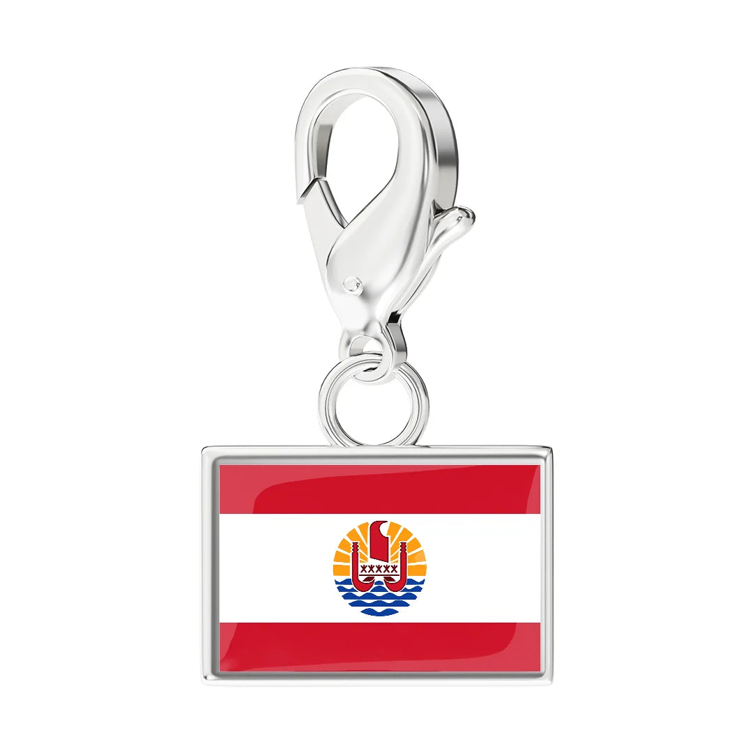 EveryPlace - Premium 316L Stainless Steel Flag Charms