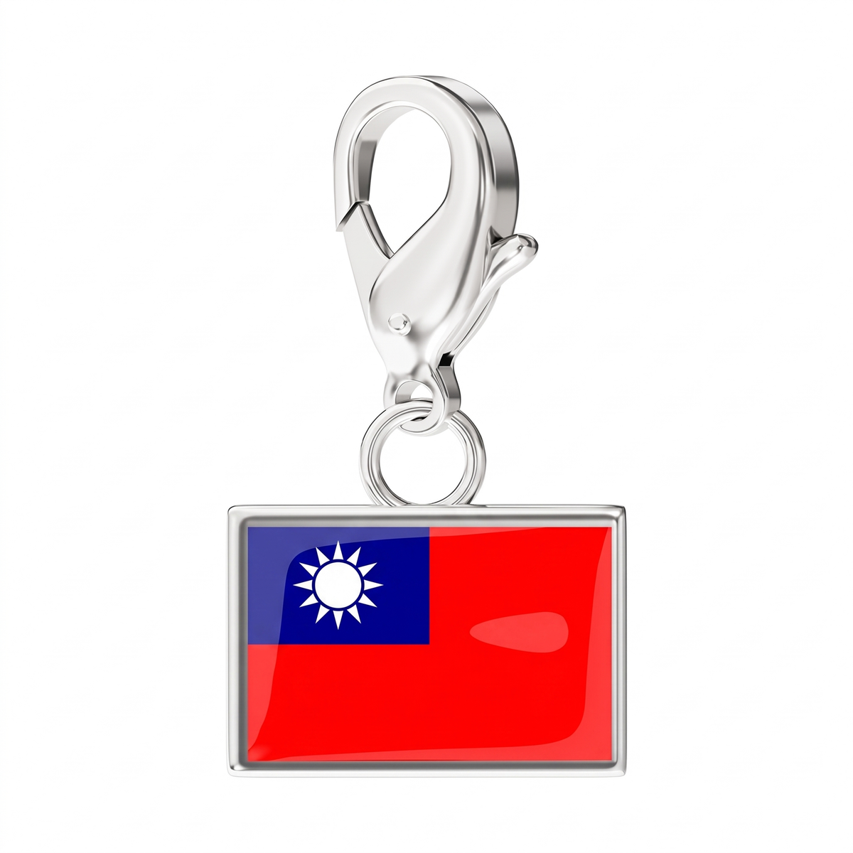 EveryPlace - Premium 316L Stainless Steel Flag Charms