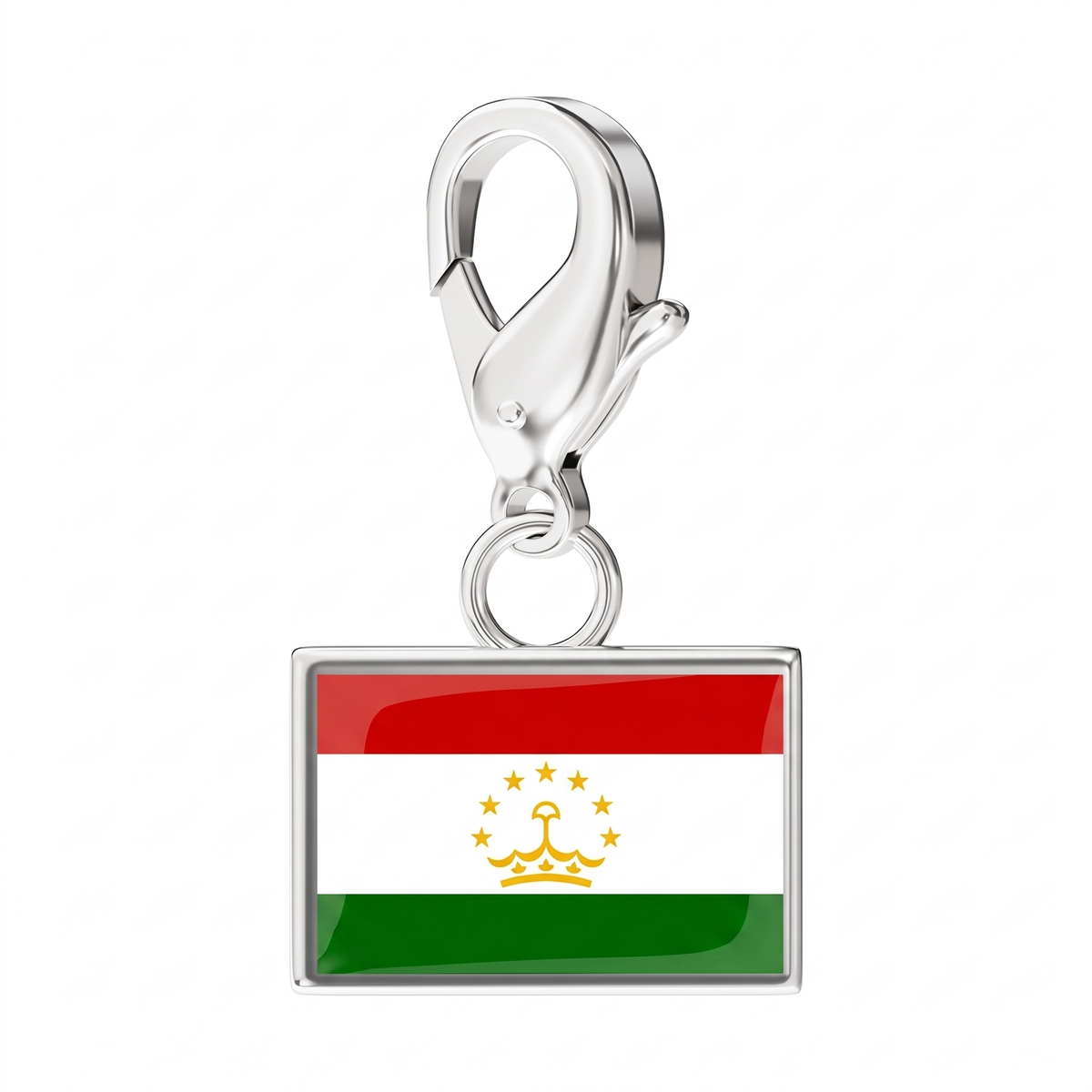 EveryPlace - Premium 316L Stainless Steel Flag Charms