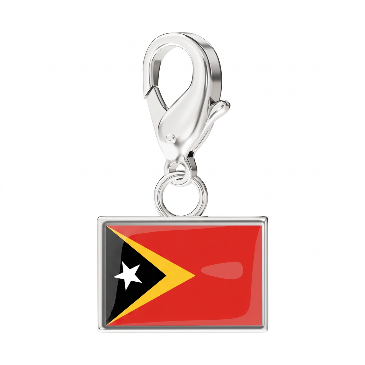 EveryPlace - Premium 316L Stainless Steel Flag Charms