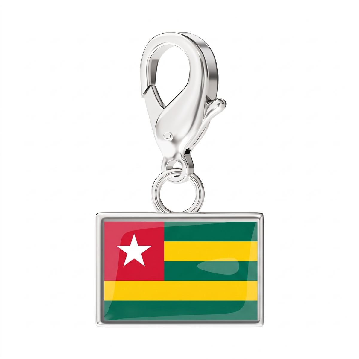 EveryPlace - Premium 316L Stainless Steel Flag Charms