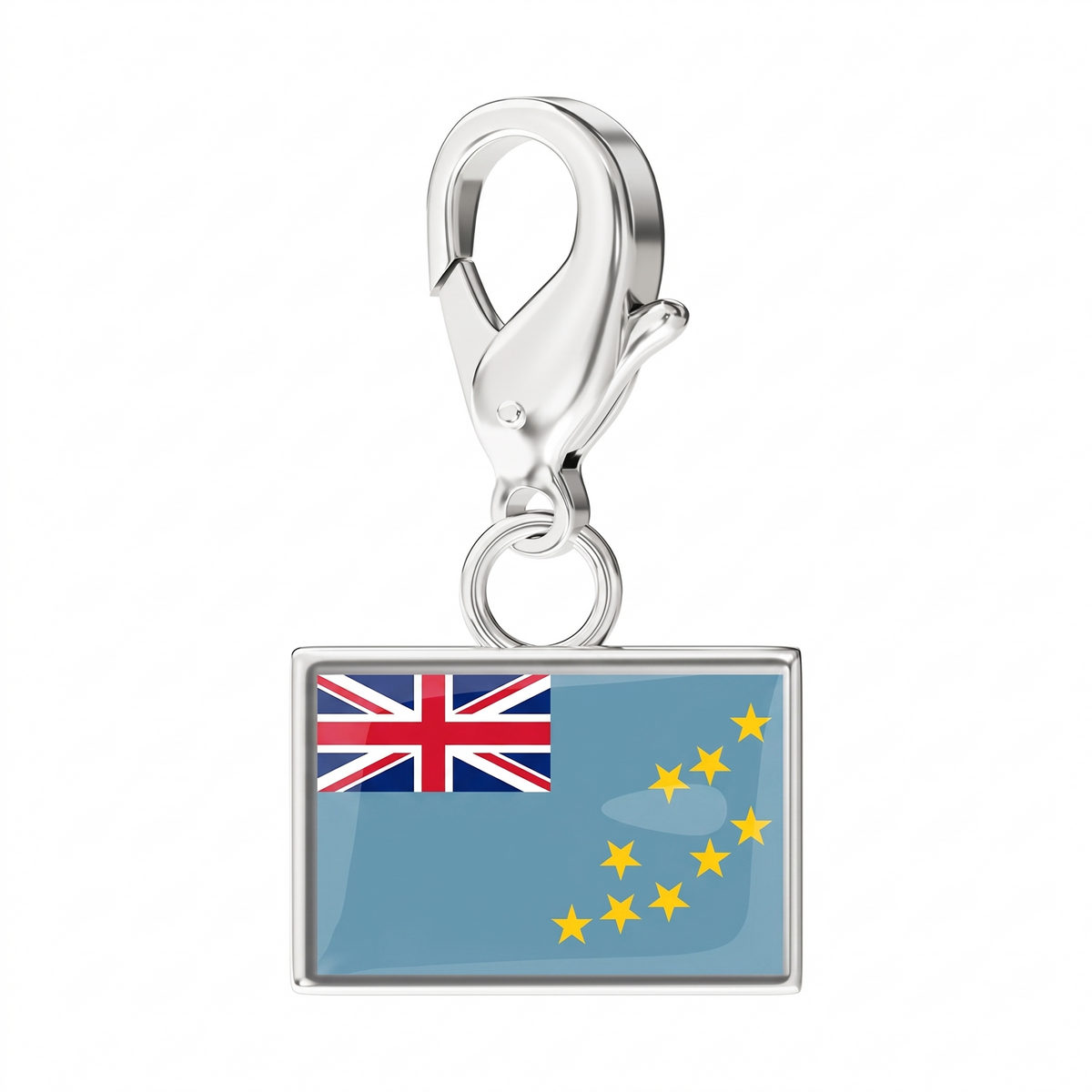 EveryPlace - Premium 316L Stainless Steel Flag Charms