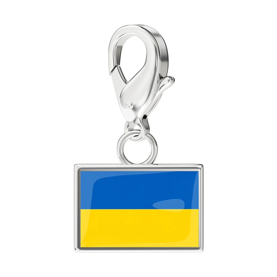 EveryPlace - Premium 316L Stainless Steel Flag Charms