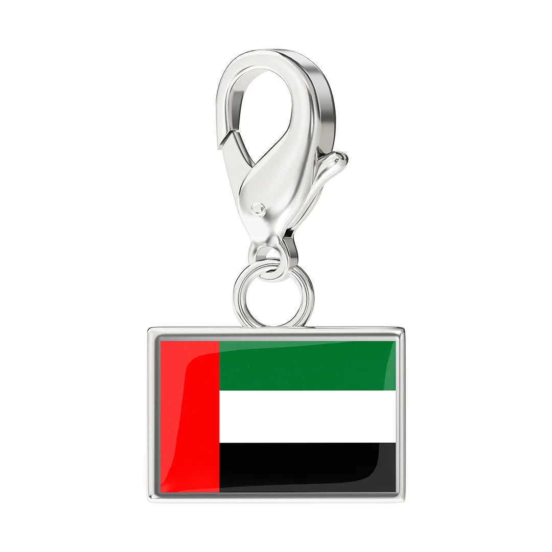 EveryPlace - Premium 316L Stainless Steel Flag Charms