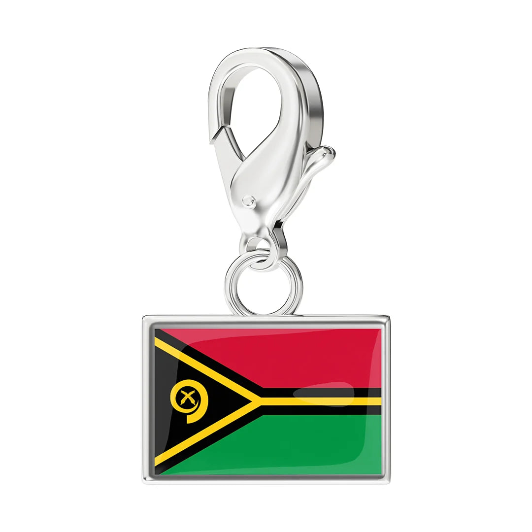 EveryPlace - Premium 316L Stainless Steel Flag Charms