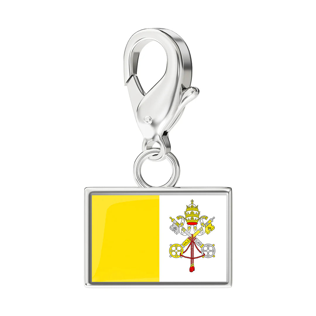 EveryPlace - Premium 316L Stainless Steel Flag Charms