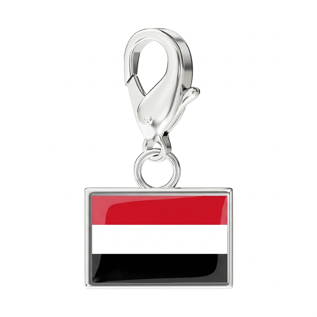 EveryPlace - Premium 316L Stainless Steel Flag Charms