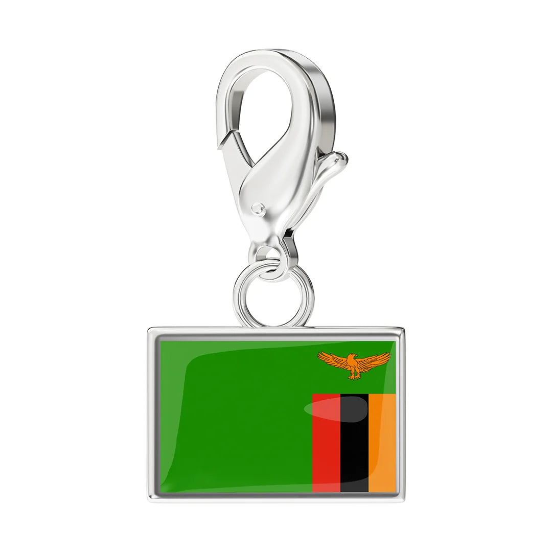 EveryPlace - Premium 316L Stainless Steel Flag Charms